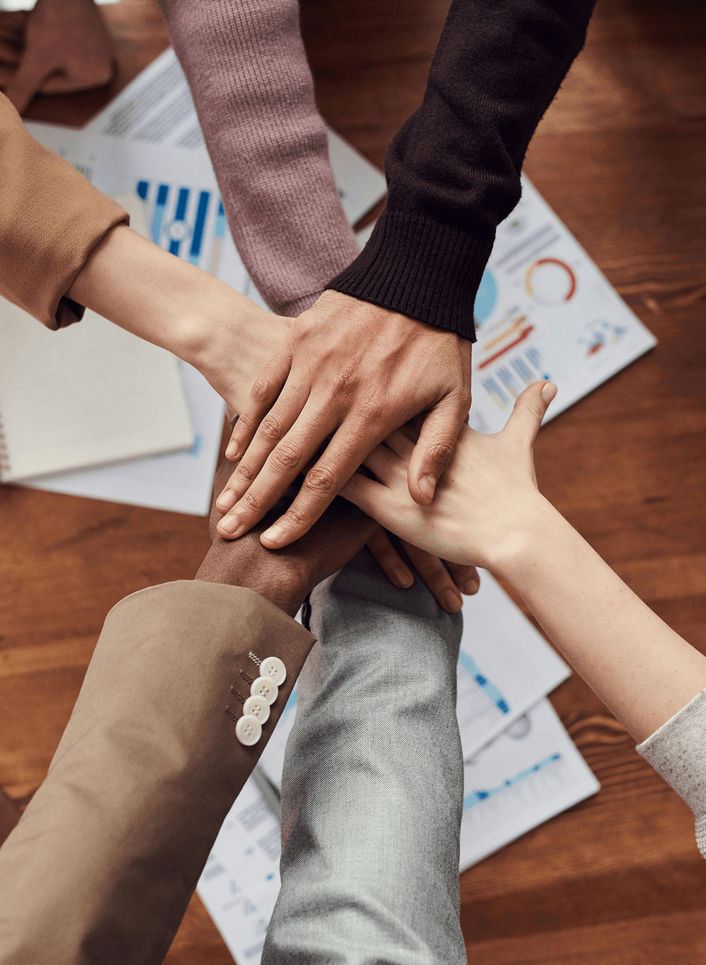 Work together to reach the goal